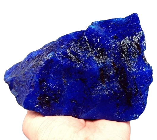 Natural sapphire gemstone